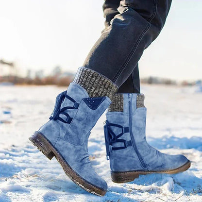Women's Winter Wool-Lined Warm Ankle Boots