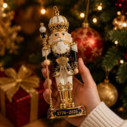 ✨2026 America 250th Anniversary Imperial Nutcracker King Ornament