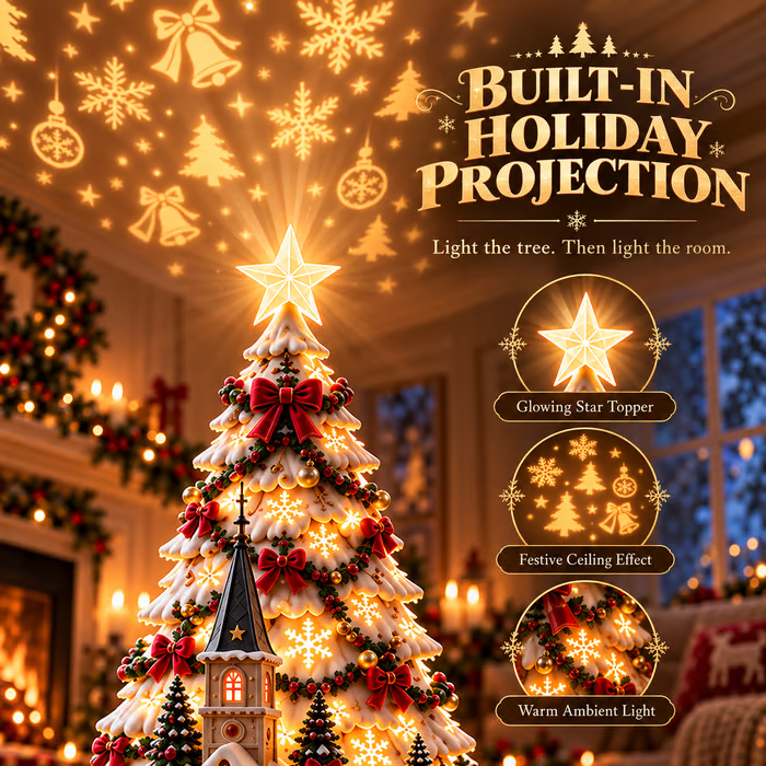 DOMIPLE | Pre-sale 🎅 Christmas Early Discount 49% Off🎄Christmas Village Lightscape Tree