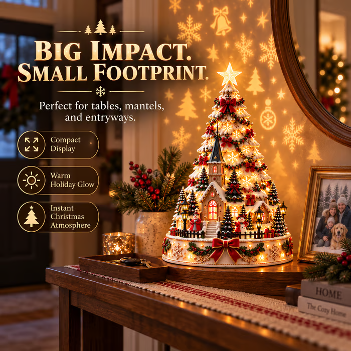 DOMIPLE | Pre-sale 🎅 Christmas Early Discount 49% Off🎄Christmas Village Lightscape Tree