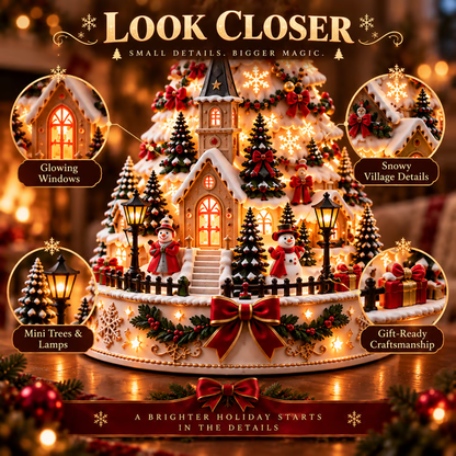 DOMIPLE | Pre-sale 🎅 Christmas Early Discount 49% Off🎄Christmas Village Lightscape Tree