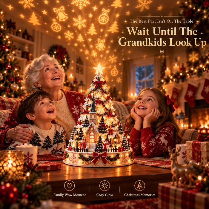 DOMIPLE | Pre-sale 🎅 Christmas Early Discount 49% Off🎄Christmas Village Lightscape Tree