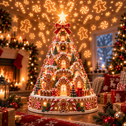 DOMIPLE | Pre-sale 🎅 Christmas Early Discount 49% Off🎄Christmas Village Lightscape Tree
