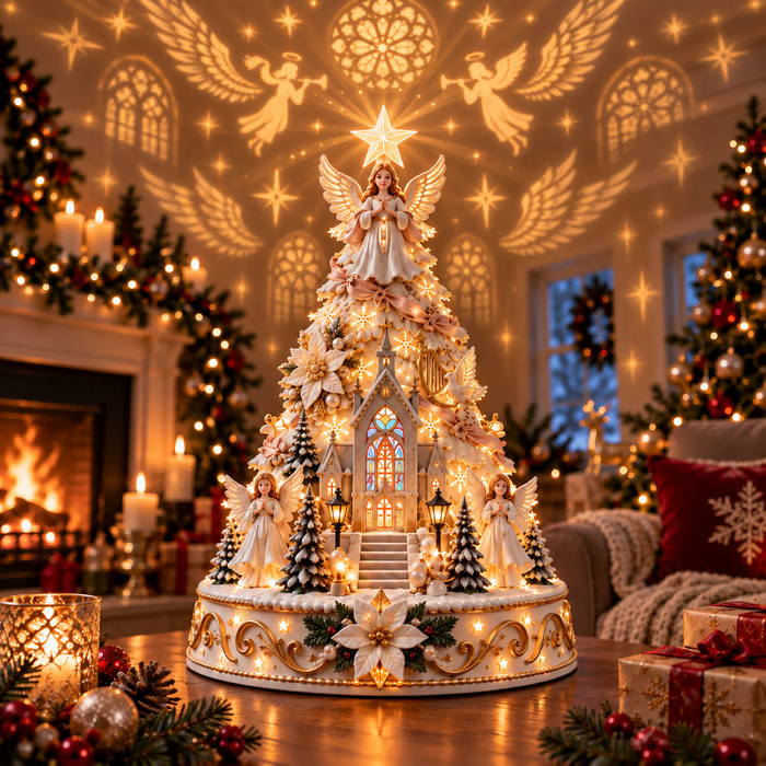 DOMIPLE | Pre-sale 🎅 Christmas Early Discount 49% Off🎄Christmas Village Lightscape Tree