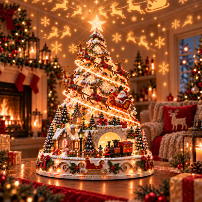 DOMIPLE | Pre-sale 🎅 Christmas Early Discount 49% Off🎄Christmas Village Lightscape Tree