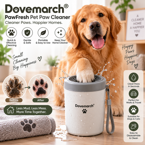Dovemarch® PawFresh Pet Paw Cleaner