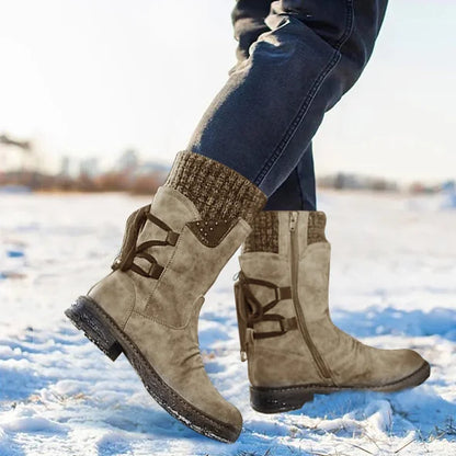 Women's Winter Wool-Lined Warm Ankle Boots