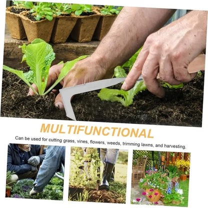 🌱49% OFF NOW! 2026 New Crack Weeder Tool Crevice Cleaning Tool‑Manual Hand Weeder with Wooden Handle, Sturdy Metal Weeding Tool for Pavement Joints, Patio Bricks & Garden Crevice Weed Removal