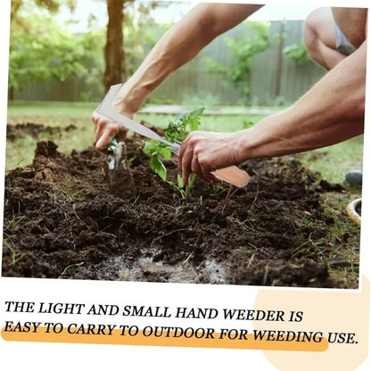 🌱49% OFF NOW! 2026 New Crack Weeder Tool Crevice Cleaning Tool‑Manual Hand Weeder with Wooden Handle, Sturdy Metal Weeding Tool for Pavement Joints, Patio Bricks & Garden Crevice Weed Removal