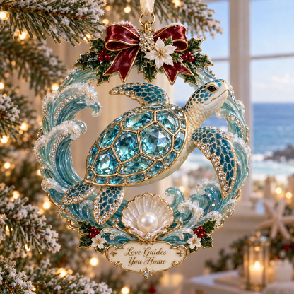 "Ocean Treasures" – Marine Life Christmas Commemorative Ornament