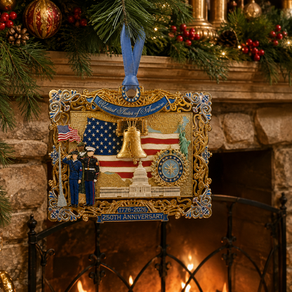 🔥250th Anniversary Christmas Tree Ornament