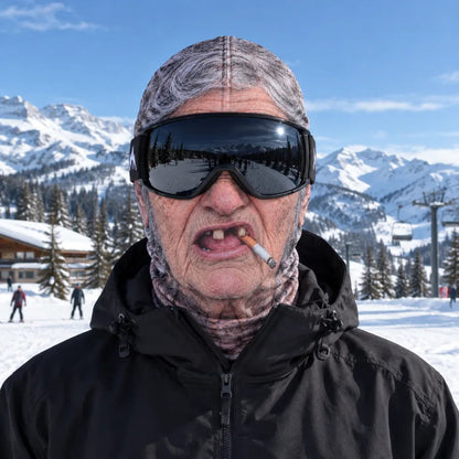 🔥Last Day 48% OFF-😂 Funny Old Man Ski Mask