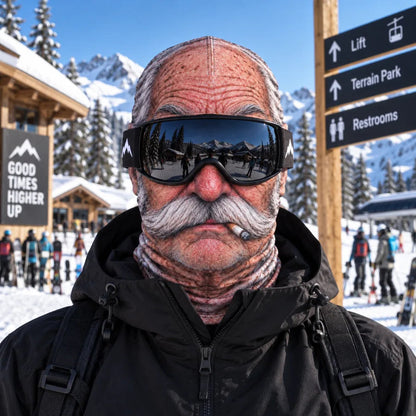 🔥Last Day 48% OFF-😂 Funny Old Man Ski Mask