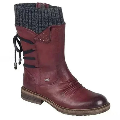 Women's Winter Wool-Lined Warm Ankle Boots