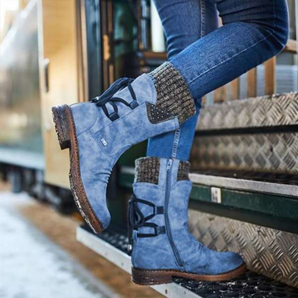Women's Winter Wool-Lined Warm Ankle Boots