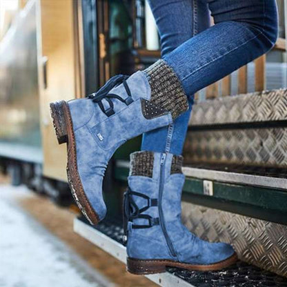 Women's Winter Wool-Lined Warm Ankle Boots