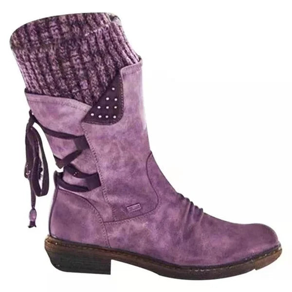 Women's Winter Wool-Lined Warm Ankle Boots