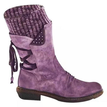 Women's Winter Wool-Lined Warm Ankle Boots