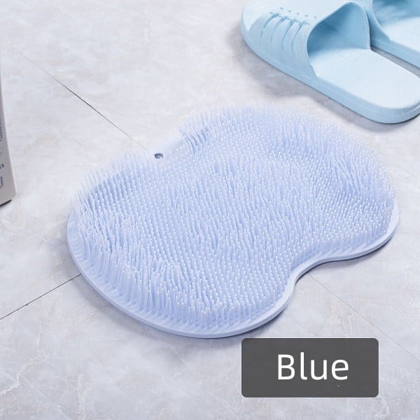 🥳2026 HOT SALE🥳💞50K+ SOLD! 🛁🦶 49% OFF! Shower Foot & Back Scrubber Massage Pad – 500+ soft rubber bristles, strong suction cup bottom. Cleans & massages feet, back & hard-to-reach areas – a shower essential! 🧼✨