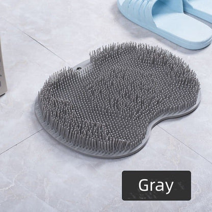 🥳2026 HOT SALE🥳💞50K+ SOLD! 🛁🦶 49% OFF! Shower Foot & Back Scrubber Massage Pad – 500+ soft rubber bristles, strong suction cup bottom. Cleans & massages feet, back & hard-to-reach areas – a shower essential! 🧼✨